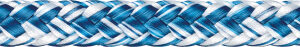 Virvė magic Pro, 4mm, white-blue