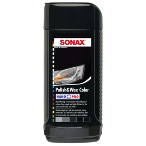 SONAX poliruoklis su vašku (juodas) 250ml