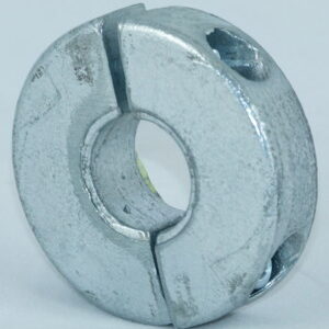 Zincanode shaft short, 22mm., 0,20kg.