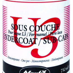 U3 White Undercoat  For L3 Enamel 0,75 ltr