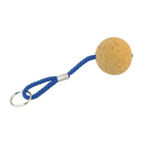 EKLS1 Schlusselanhanger mit 1 korkball 52mm / raktų pakabukas su kamštiniu kamuoliuku 52mm