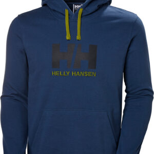 HH logo hoodie graphite blue – megstinis M dydis