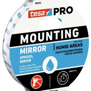 TESA juosta Pro dvipuse veidrodžiams balta 5mx19mm