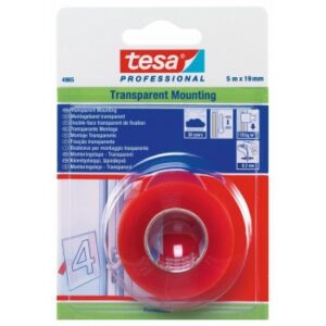 TESA Dvipusio lipnumo j. skaidri 5m x 19mm