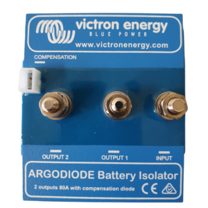 Diodinis akumuliatorių izoliatorius Argodiode 80-2SC, 80A,2baterijoms, Victron energy 2036280300057