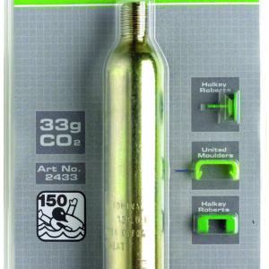 CO 2 bottle bulk with clip 33 g (gelbėjimo liemenės balionėlis)