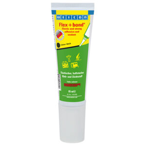 Weicon Flex + bond, sandar-klijai, juodas, 85 ml
