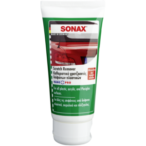 SONAX skaidraus plastiko įbrėžimų šalinimo priemonė 75ml